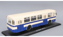 4002B ЛиАЗ 677 бежево-синий, масштабная модель, Classicbus, 1:43, 1/43