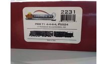 PRR-T-1 дуплекс 4-4-4-4 Ho Scale-Пенсильвания паровоз 5524, железнодорожная модель, scale87