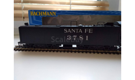 паровоз  4-8-4 SANTA FE NORTHERN STEAM LOCO DCC (1940-50г), железнодорожная модель, 1:87, 1/87