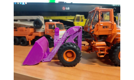 Т-150 кит для конверсии в погрузчик, сборная модель автомобиля, Kraftsteinmasters, 1:43, 1/43