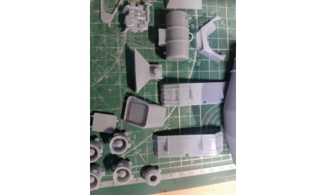 КИТ Полуприцеп-автобетоновоз Zremb nb-181, сборная модель автомобиля, Kraftsteimasters, 1:43, 1/43