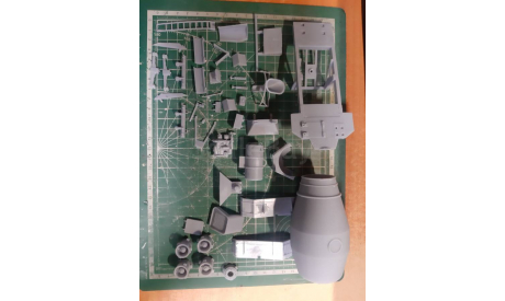 КИТ Полуприцеп-автобетоновоз Zremb nb-181, сборная модель автомобиля, Kraftsteimasters, 1:43, 1/43