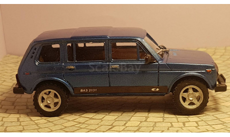 Нива, масштабная модель, Ручная работа, 1:43, 1/43