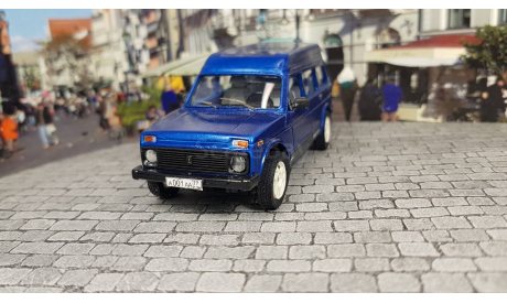 Нива, масштабная модель, ВАЗ, Ручная работа, 1:43, 1/43
