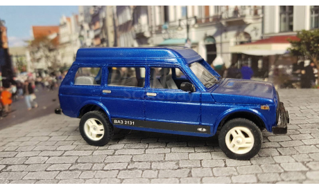 Нива, масштабная модель, ВАЗ, Ручная работа, 1:43, 1/43