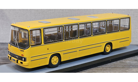 Автобус Икарус 260.01 янтарный охра Ленинградский с номером 13 Ikarus 260 Демпрайс Demprice КлассикБас ClassicBus, масштабная модель, scale43