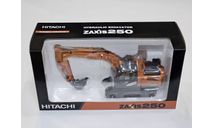 Экскаватор HITACHI ZAXIS-250 Дилерская модель, масштабная модель трактора, scale50