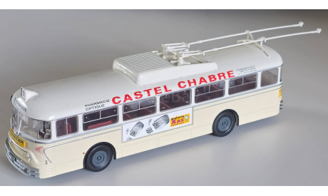 Троллейбус Chausson Vetra APU (1963) France, масштабная модель, Hachette, scale43