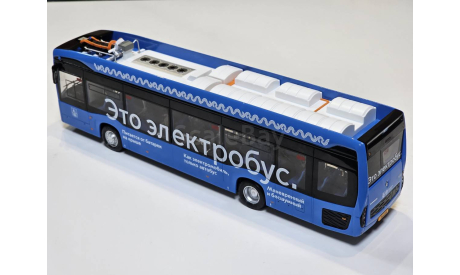 Перевыпуск модели 2024 года!!! Электробус КамАЗ 6282 НефАЗ, масштабная модель, Start Scale Models (SSM), scale43