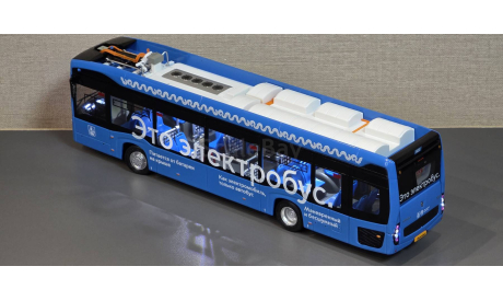 Перевыпуск модели 2024 года!!! Электробус КамАЗ 6282 НефАЗ, масштабная модель, Start Scale Models (SSM), scale43