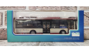 Автобус SunLong кофейно-бордовый, масштабная модель, 1:43, 1/43