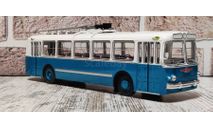 Троллейбус ЗиУ-5 первый выпуск, масштабная модель, Classicbus, scale43