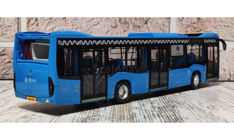 С 1 рубля! Автобус НефАЗ Мосгортранс КамАЗ, масштабная модель, Start Scale Models (SSM), scale43