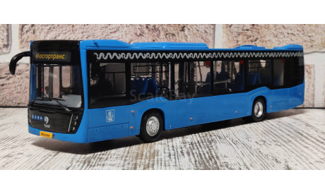 С 1 рубля! Автобус НефАЗ Мосгортранс КамАЗ, масштабная модель, Start Scale Models (SSM), scale43