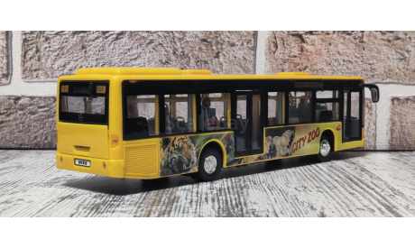 С 1 Рубля! 1:43 Автобус Mercedes Benz Citaro жёлтый, масштабная модель, Mercedes-Benz, Dickie, scale43