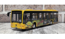 С 1 Рубля! 1:43 Автобус Mercedes Benz Citaro жёлтый, масштабная модель, Mercedes-Benz, Dickie, scale43