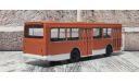 С 1 Рубля! Автобус ЛАЗ-4202 оранжевый, масштабная модель, MODIMIO, scale43