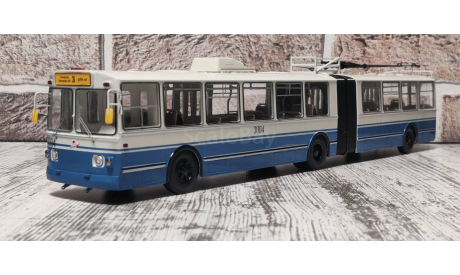 С 1 Рубля!!! Троллейбус ЗиУ-10 ЗиУ-683 #3004 маршрут 3, масштабная модель, Start Scale Models (SSM), scale43