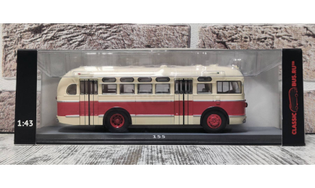 Автобус ЗиС-155 ClassicBus Классикбас, масштабная модель, scale43