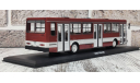 Автобус Лиаз-5256.00 вишнёвый (Liaz 5256), масштабная модель, Classicbus, scale43