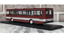 Автобус Лиаз-5256.00 вишнёвый (Liaz 5256), масштабная модель, Classicbus, scale43