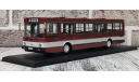 Автобус Лиаз-5256.00 вишнёвый (Liaz 5256), масштабная модель, Classicbus, scale43