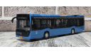 С 1 рубля! Автобус НефАЗ Мосгортранс КамАЗ, масштабная модель, Start Scale Models (SSM), scale43