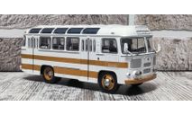 Автобус ПАЗ-672 полосатый охра ClassicBus КБ КлассикБас, масштабная модель, scale43