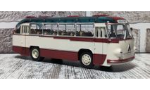 С 1 рубля! Автобус ЛАЗ-695 бежевый с красным, масштабная модель, ULTRA Models, scale43