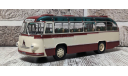 С 1 рубля! Автобус ЛАЗ-695 бежевый с красным, масштабная модель, DiP Models, 1:43, 1/43