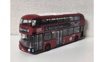 Автобус New Routemaster Corgi красный, масштабная модель, scale72
