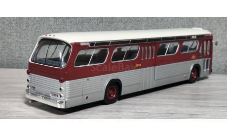 Автобус GM New Look TDH-5301 Fishbowl, масштабная модель, GMC, Hachette, scale43