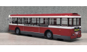Автобус Renault Saviem SC10U FRANCE - красный - серия «Autobus et autocars du Monde» № 105 Hachette, масштабная модель, 1:43, 1/43