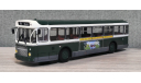Автобус Renault Saviem SC10U FRANCE - зелёный - серия «Autobus et autocars du Monde» № 47 Hachette, масштабная модель, scale43