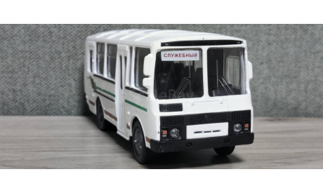 С 1 Рубля! 1:43 Автобус ПАЗ-3205, масштабная модель, Autotime Collection, scale43