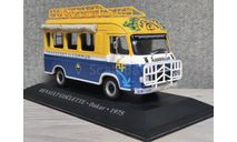 Автобус микроавтобус Renault Coéllette Dakar 1975, масштабная модель, 1:43, 1/43