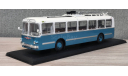 Троллейбус ЗиУ-5 бирюзовый первый выпуск, масштабная модель, Classicbus, scale43