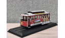 Трамвай. Трамвайный вагон кабельной дороги Сан Франциско, Cable Car, масштабная модель, Atlas, scale87