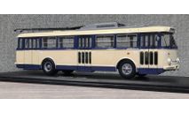 Троллейбус Skoda 9tr бежево-синий, масштабная модель, Škoda, Premium Classixxs, scale43