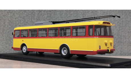 Троллейбус Skoda 9tr жёлто-красный, масштабная модель, Škoda, Start Scale Models (SSM), scale43