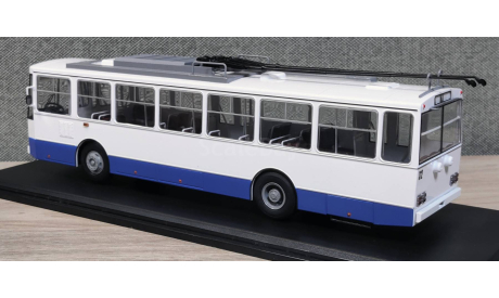 Троллейбус Skoda 14tr бело-синий, масштабная модель, Škoda, Start Scale Models (SSM), scale43