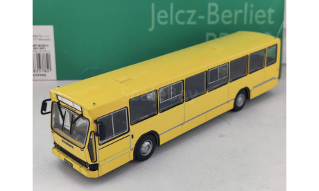 С 1 рубля! Автобус Jelcz Berliet PR-110 ЖЁЛТЫЙ, масштабная модель, DeAgostini-Польша (Kultowe Auta), scale72