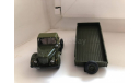 УАЗ-456 с полуприцепом, редкая масштабная модель, Alf, 1:43, 1/43