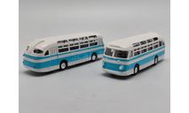 Автобус Лаз-695 Е 1961 1/87, железнодорожная модель, ММ, scale87
