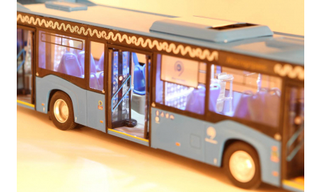 Автобус КамАЗ-НефАЗ-5299 МГТ, масштабная модель, scale43