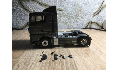 MAN TGX 18.540 XL Grey, масштабная модель, Eligor, scale43