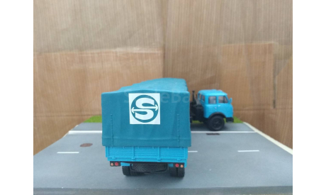 МАЗ 504В с п/прицепом МАЗ 5205А Sovtransavto обмен, масштабная модель, НАП-АРТ, 1:43, 1/43