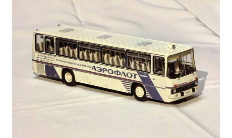 Ikarus Икарус 255.70 аэрофлот, масштабная модель, DEMPRICE, scale43