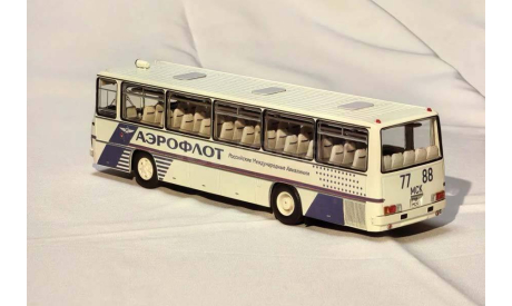 Ikarus Икарус 255.70 аэрофлот, масштабная модель, DEMPRICE, scale43