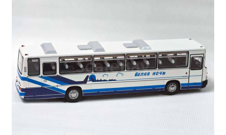Ikarus Икарус 250.58 Белая ночь, DEMPRICE, масштабная модель, 1:43, 1/43